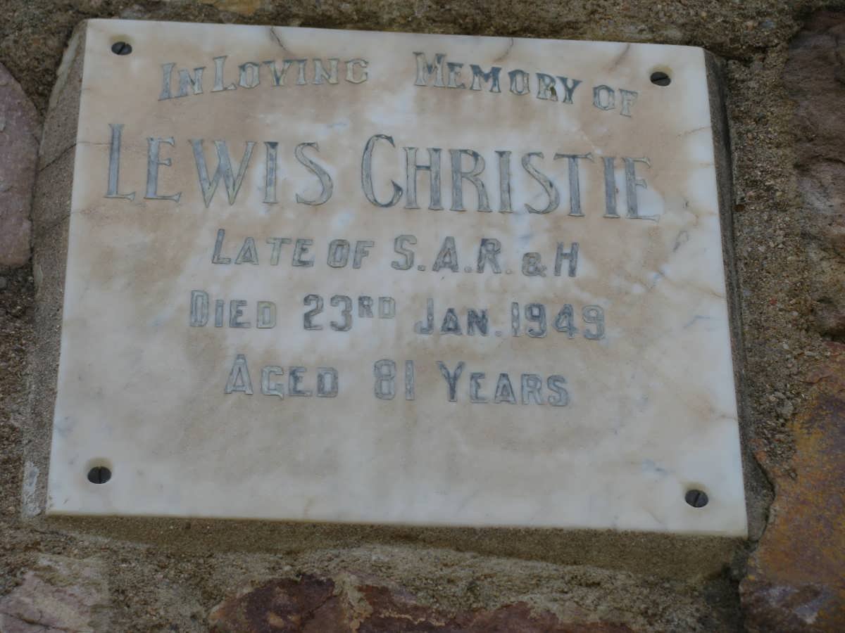 CHRISTIE Lewis -1949 