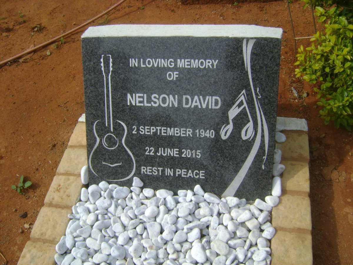 DAVID Nelson 1940-2015