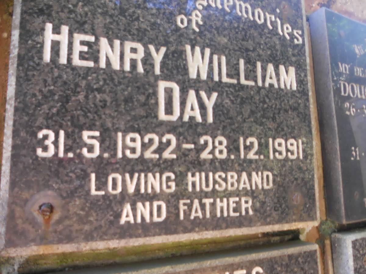 DAY Henry William 1922-1991