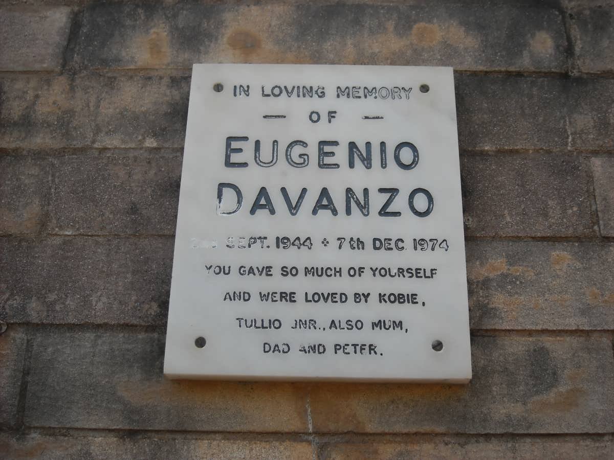 DAVANZO Eugenio  1944-1974