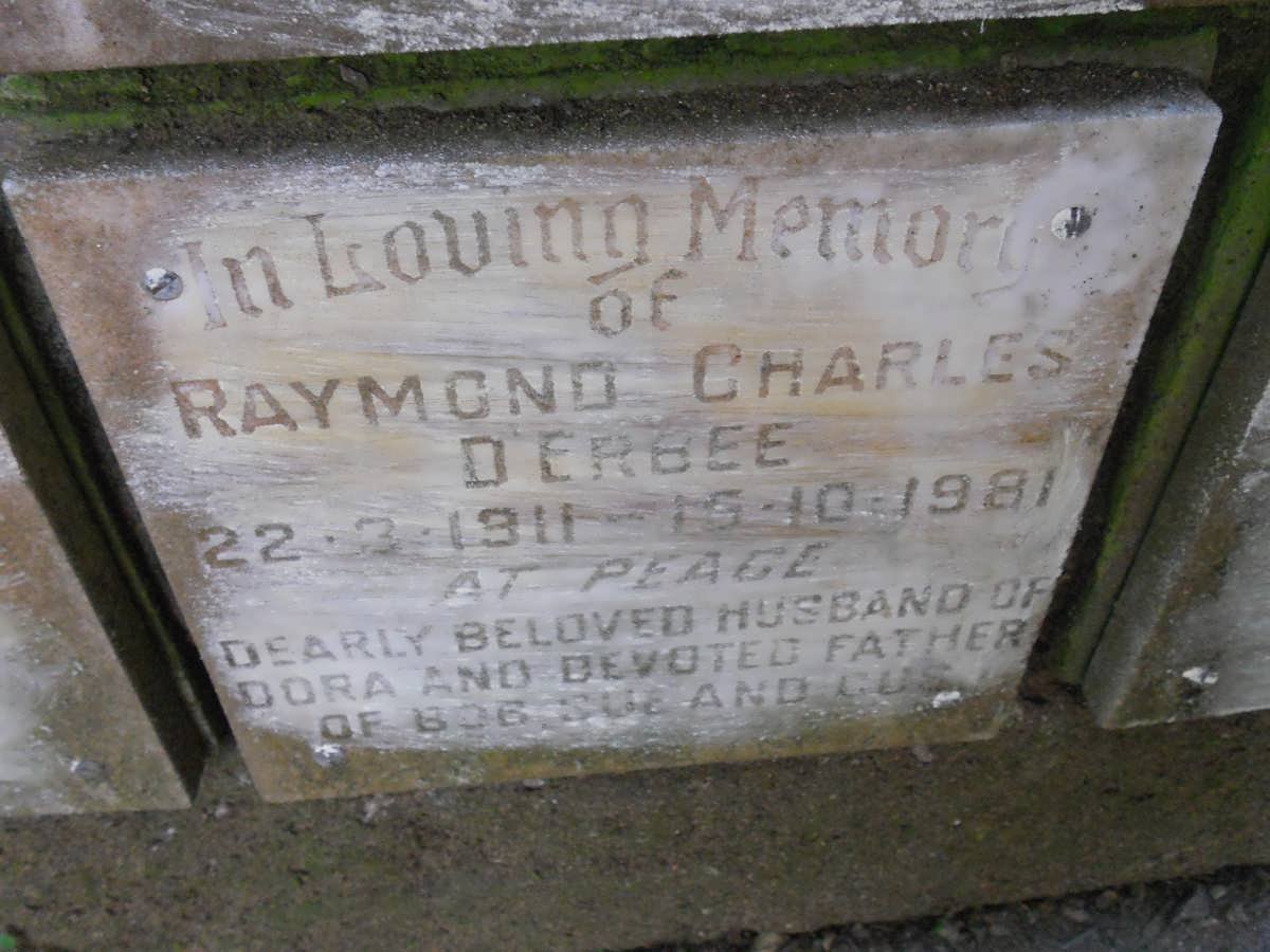 D'ERBEE Raymond Charles 1911-1981