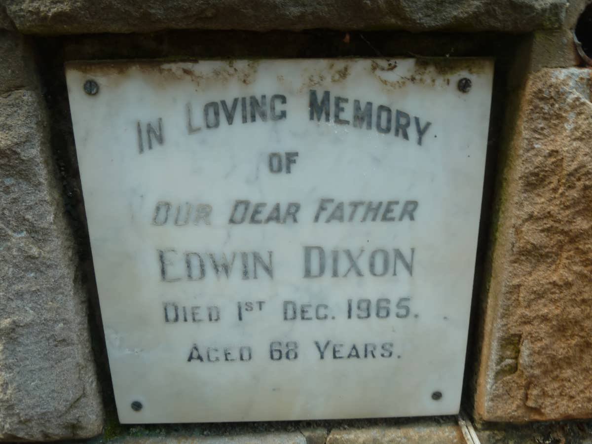 DIXON Edwin -1965