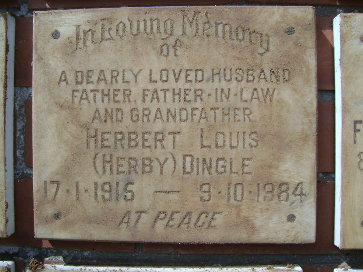 DINGLE Herbert Louis 1915-1984