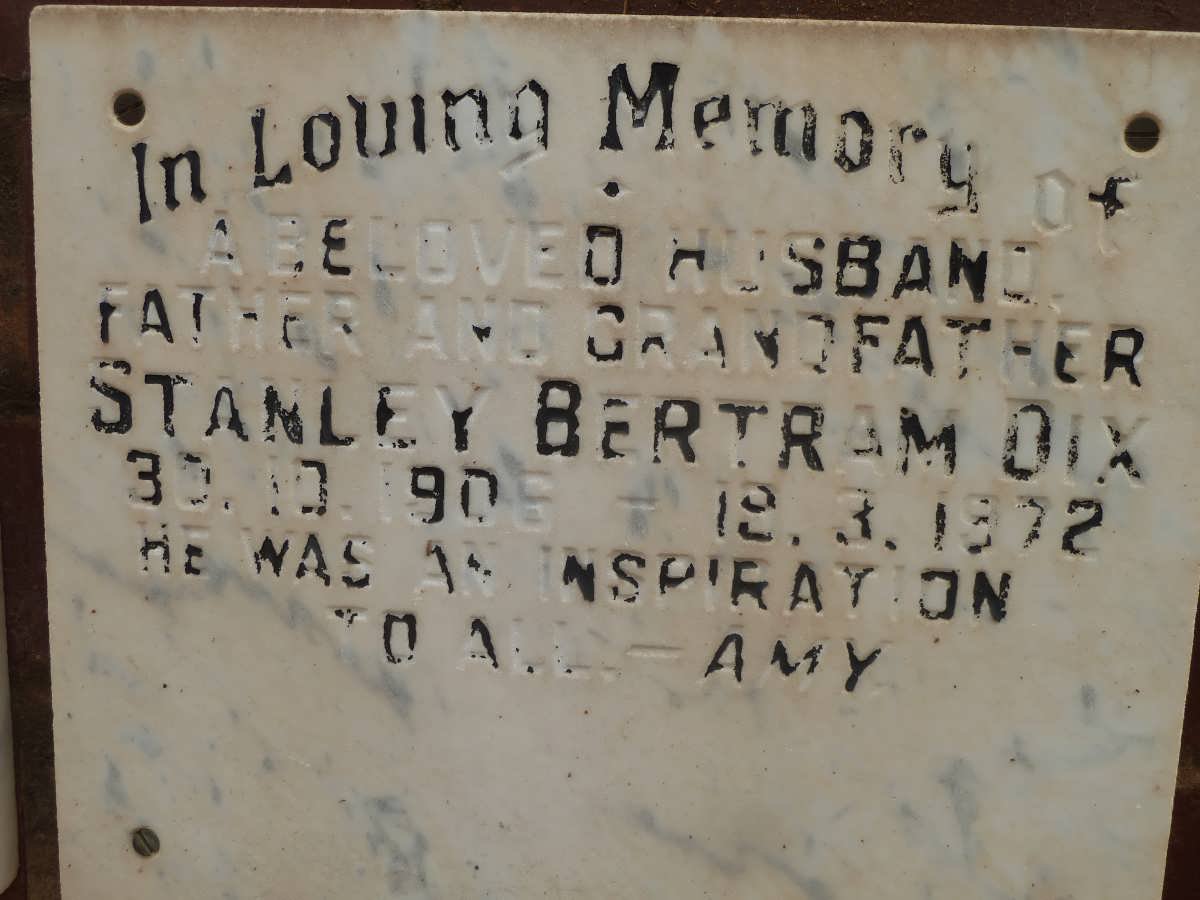 DIX Stanley Bertram 1906-1972