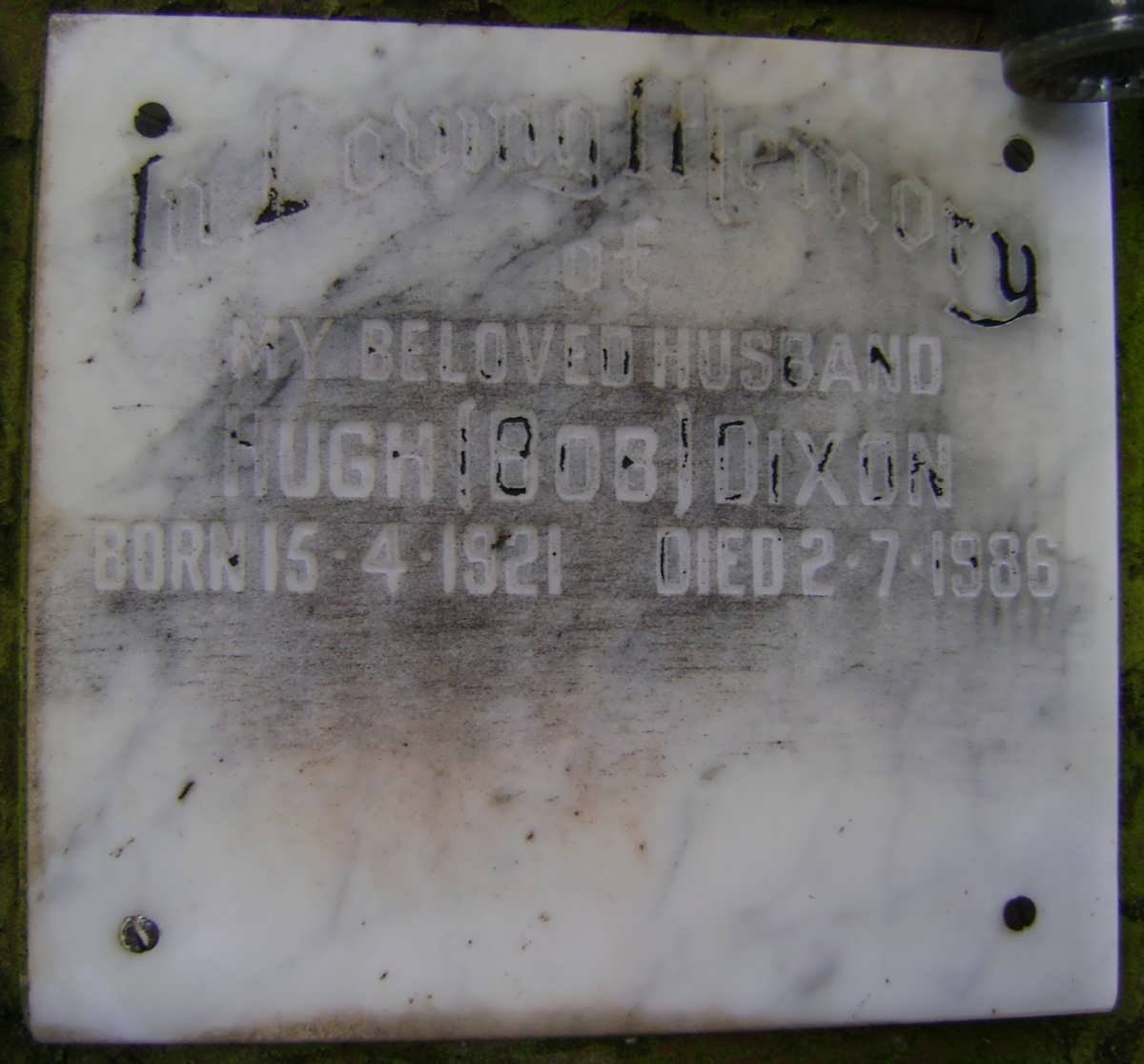 DIXON Hugh 1921-1986