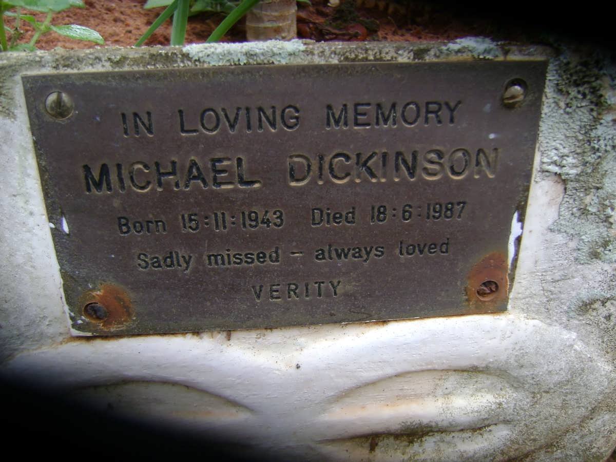 DICKINSON Michael 1943-1987