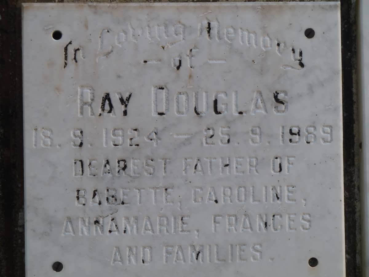 DOUGLAS Ray 1924-1989