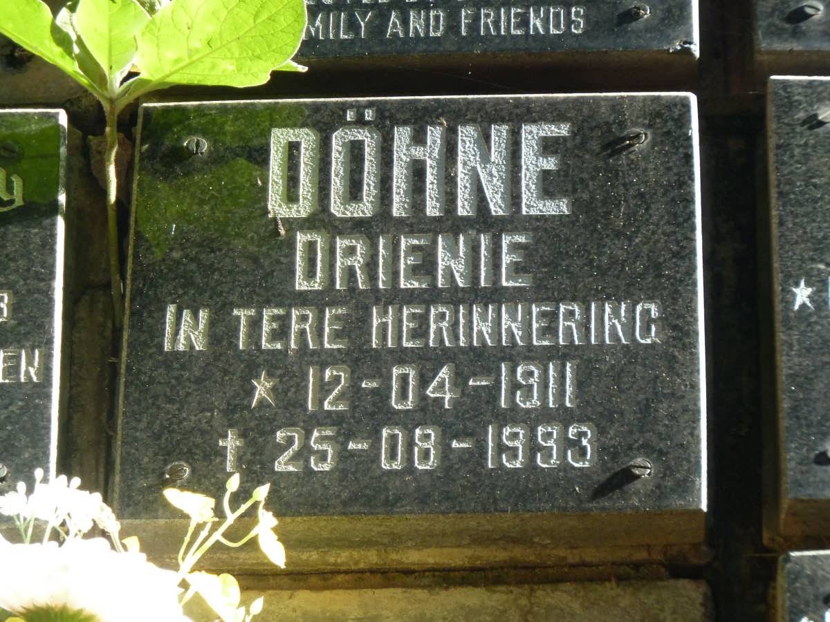 DOHNE Drienie 1911-1993