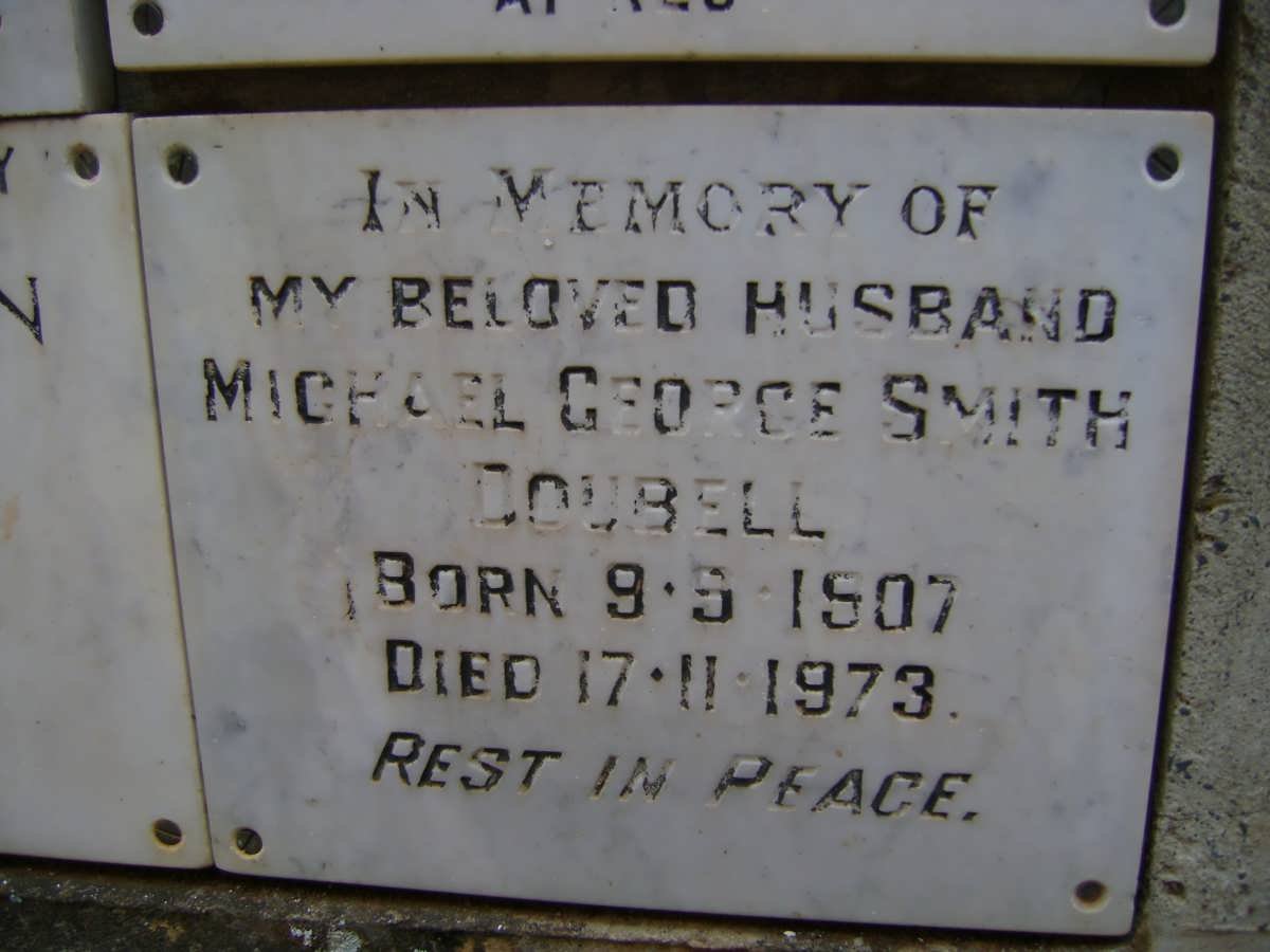 DOUBELL Michael George Smith 1907-1973