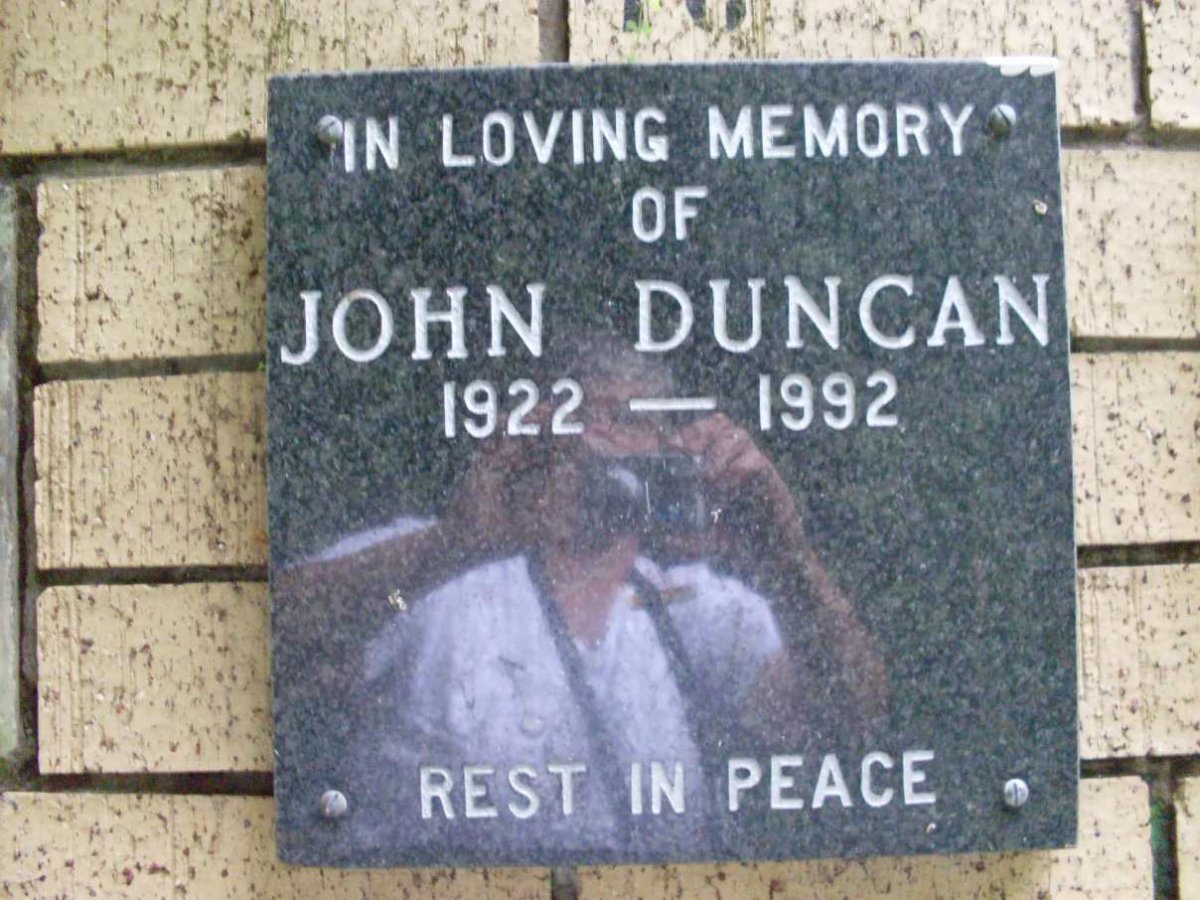 DUNCAN John 1922-1992