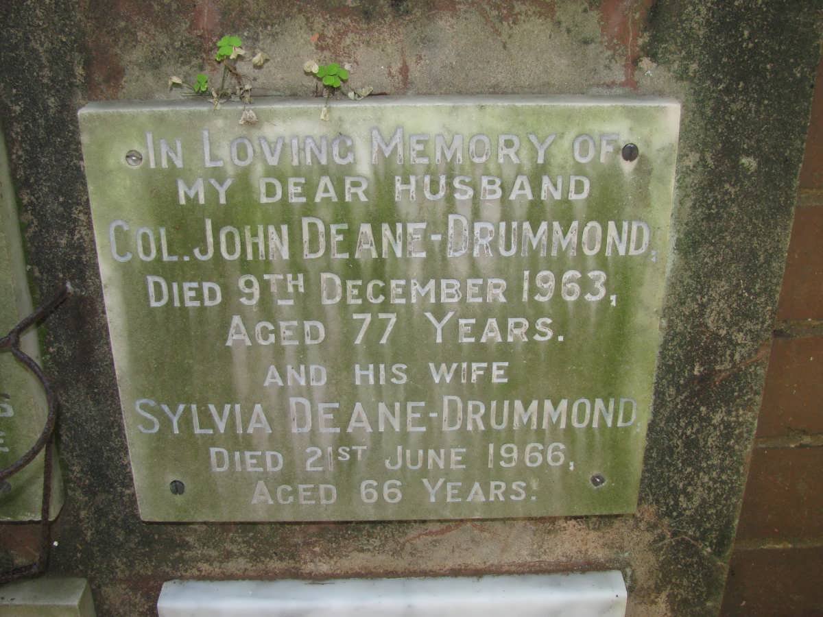DRUMMOND John, Deane -1963 &amp; Sylvia -1966