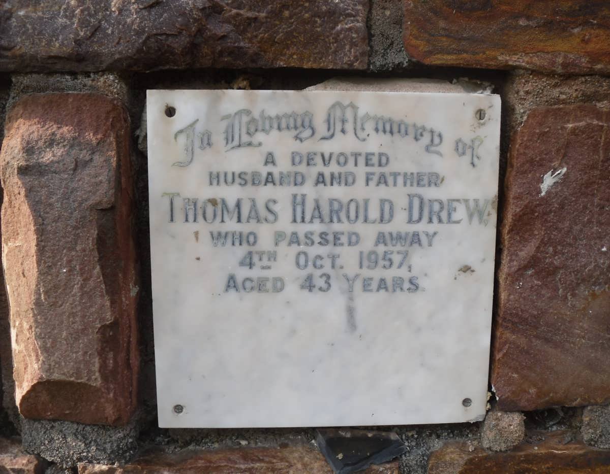 DREW Thomas Harold -1957
