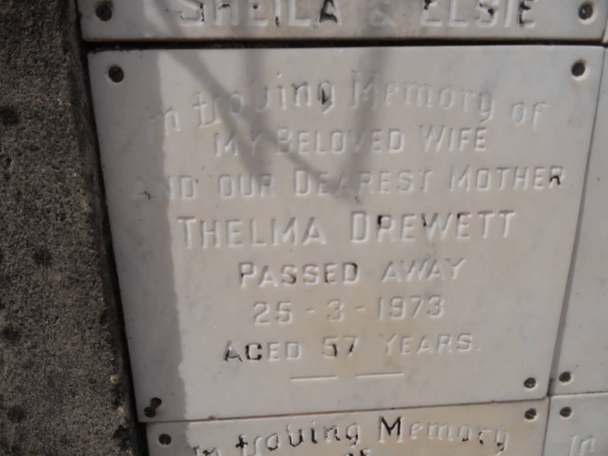 DREWETT Thelma -1973