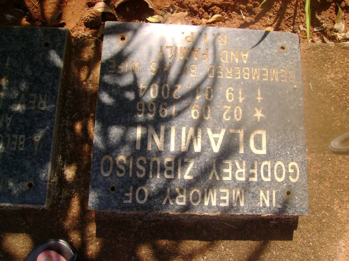 DLAMINI Godfrey Zibusiso 1966-2004