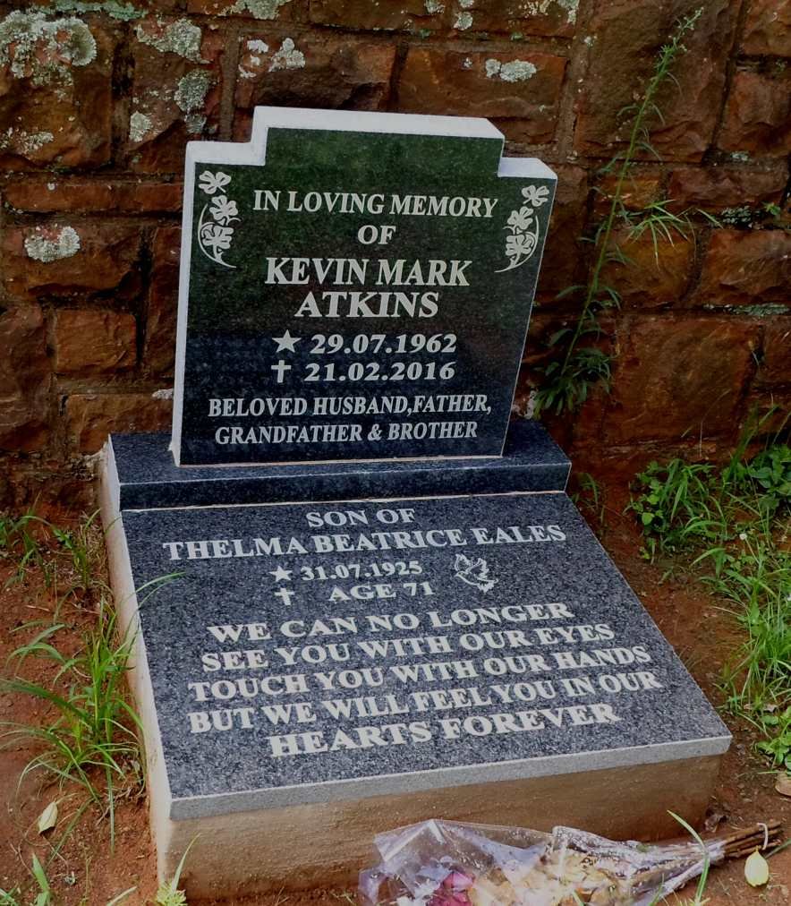 EALES Thelma Beatrice 1925-1996 :: ATKINS Kevin Mark 1962-2016