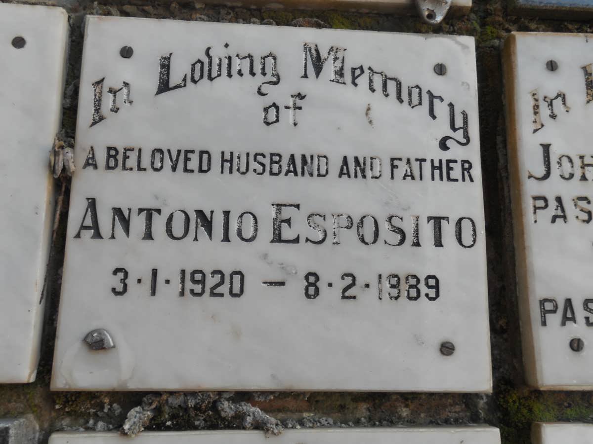 ESPOSITO Antonio 1920-1989