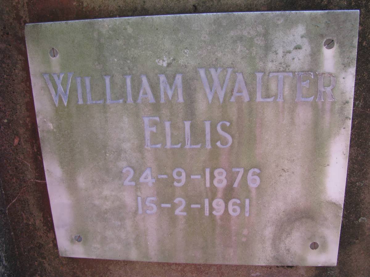 ELLIS William Walter 1876-1961