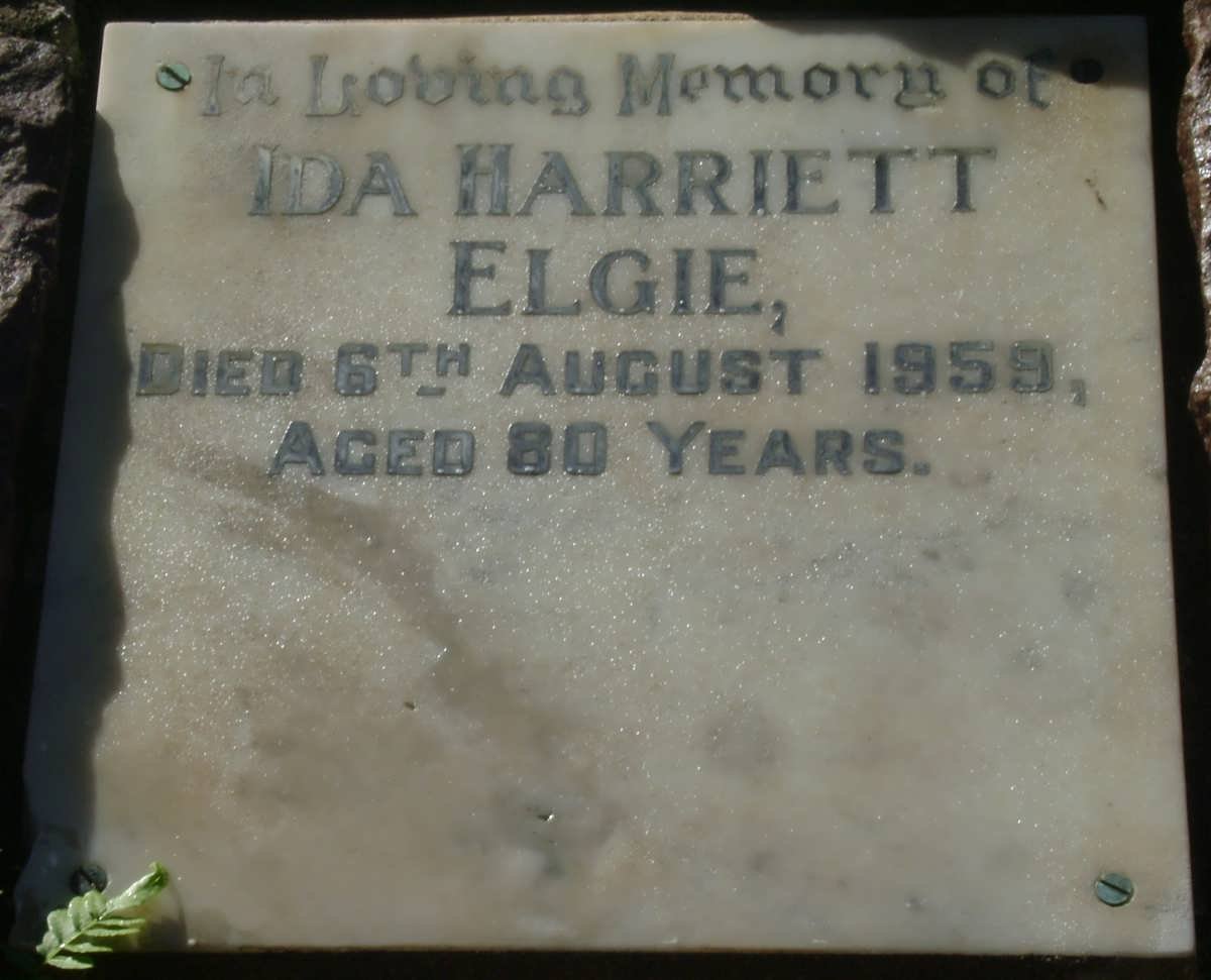 ELGIE Ida Harriett -1959