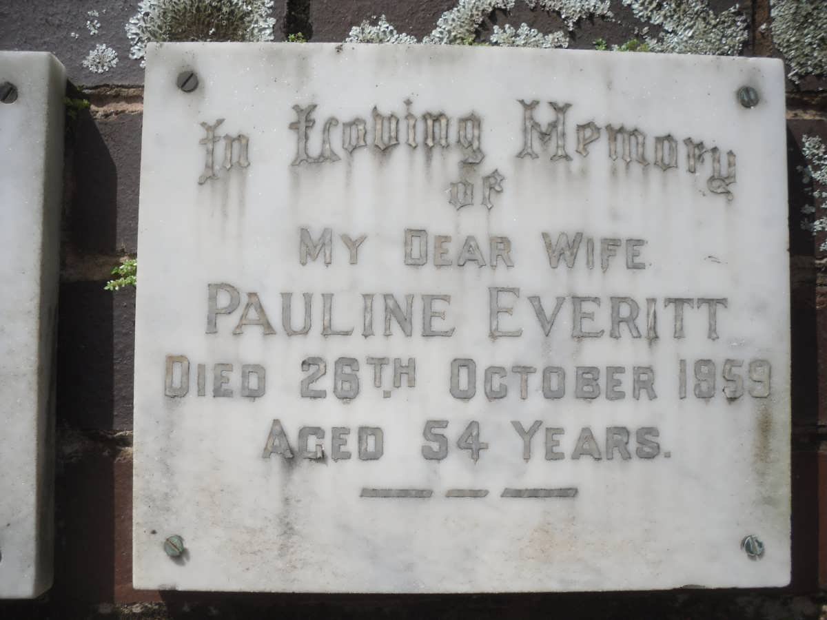 EVERITT Pauline -1959