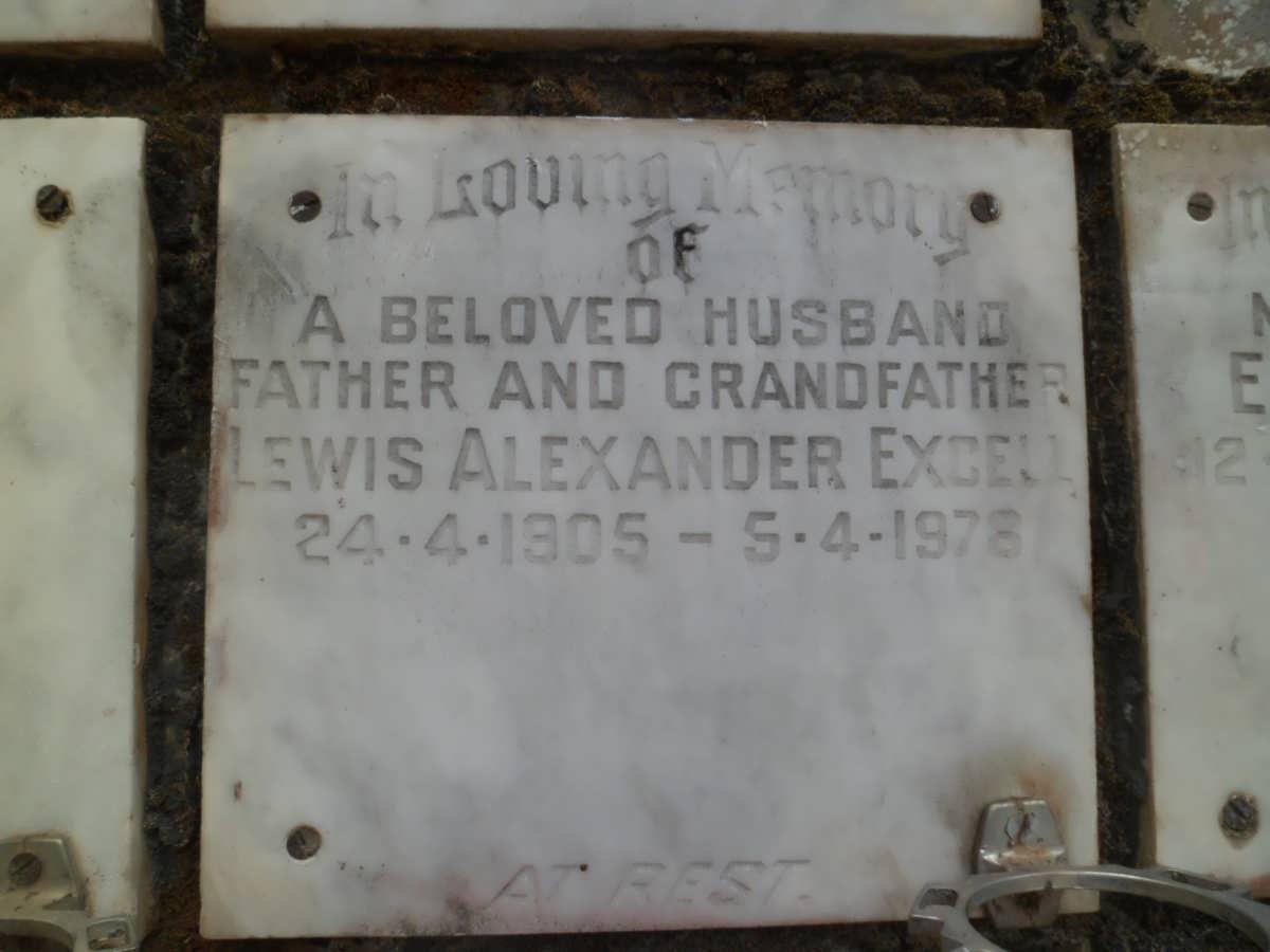 EXCELL Lewis Alexander 1905-1978