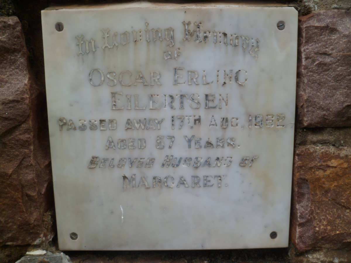 EILERTSEN Oscar Erling -1962