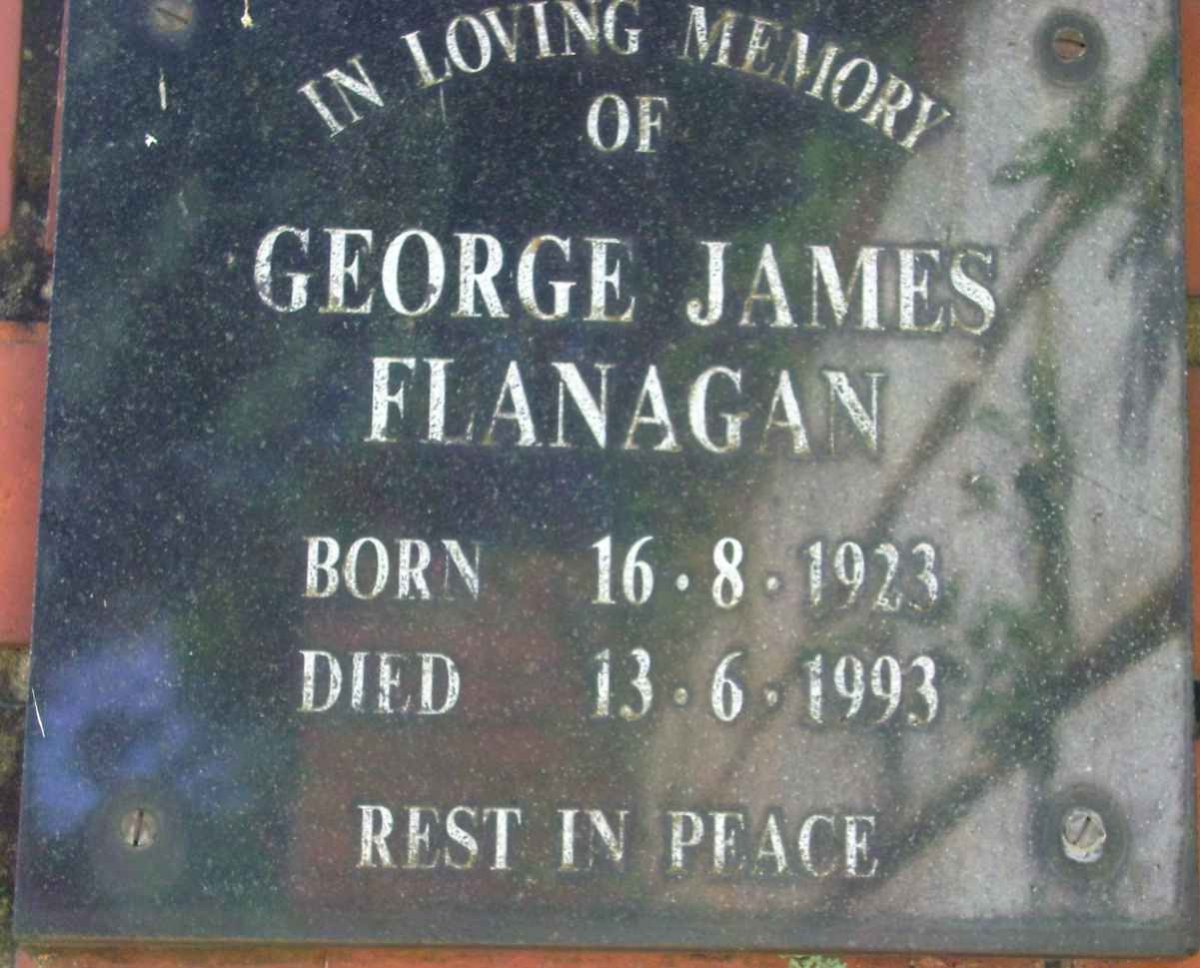 FLANAGAN George James 1923-1993
