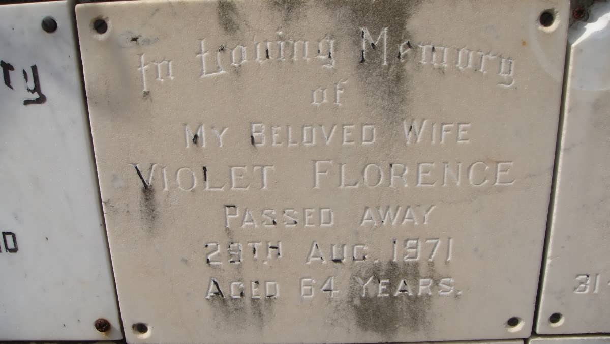 FLORENCE Violet -1971
