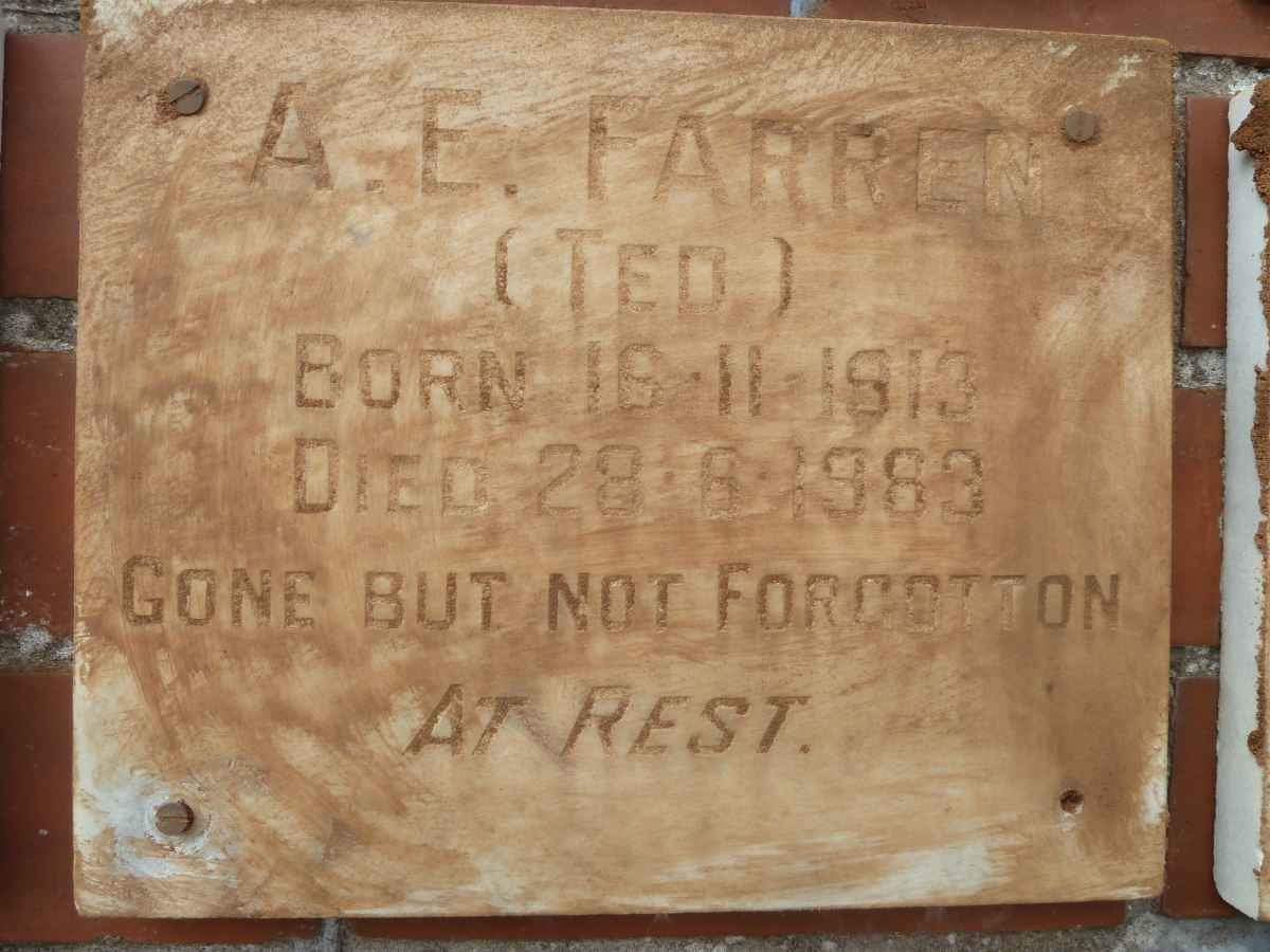 FARREN A.E. 1913-1983