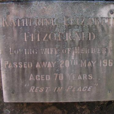 FITZGERALD Katherine Elizabeth -1961