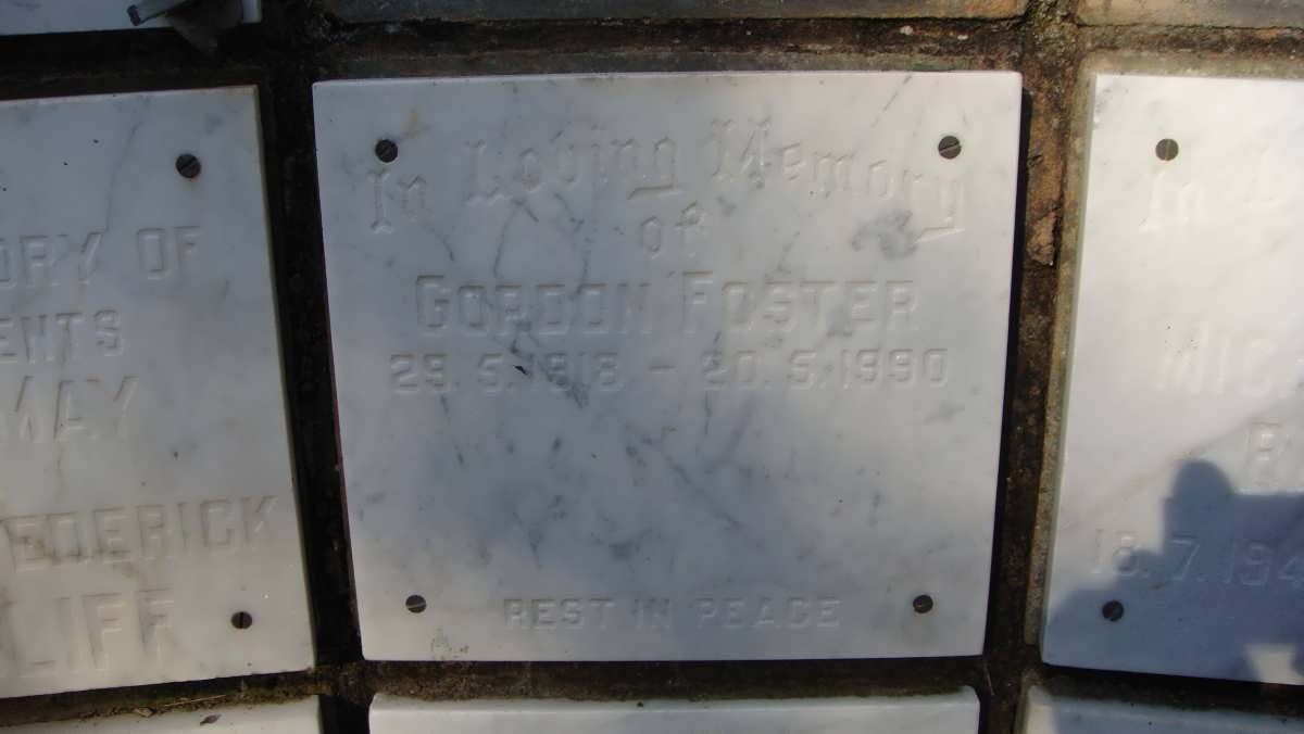 FOSTER Gordon 1918-1990