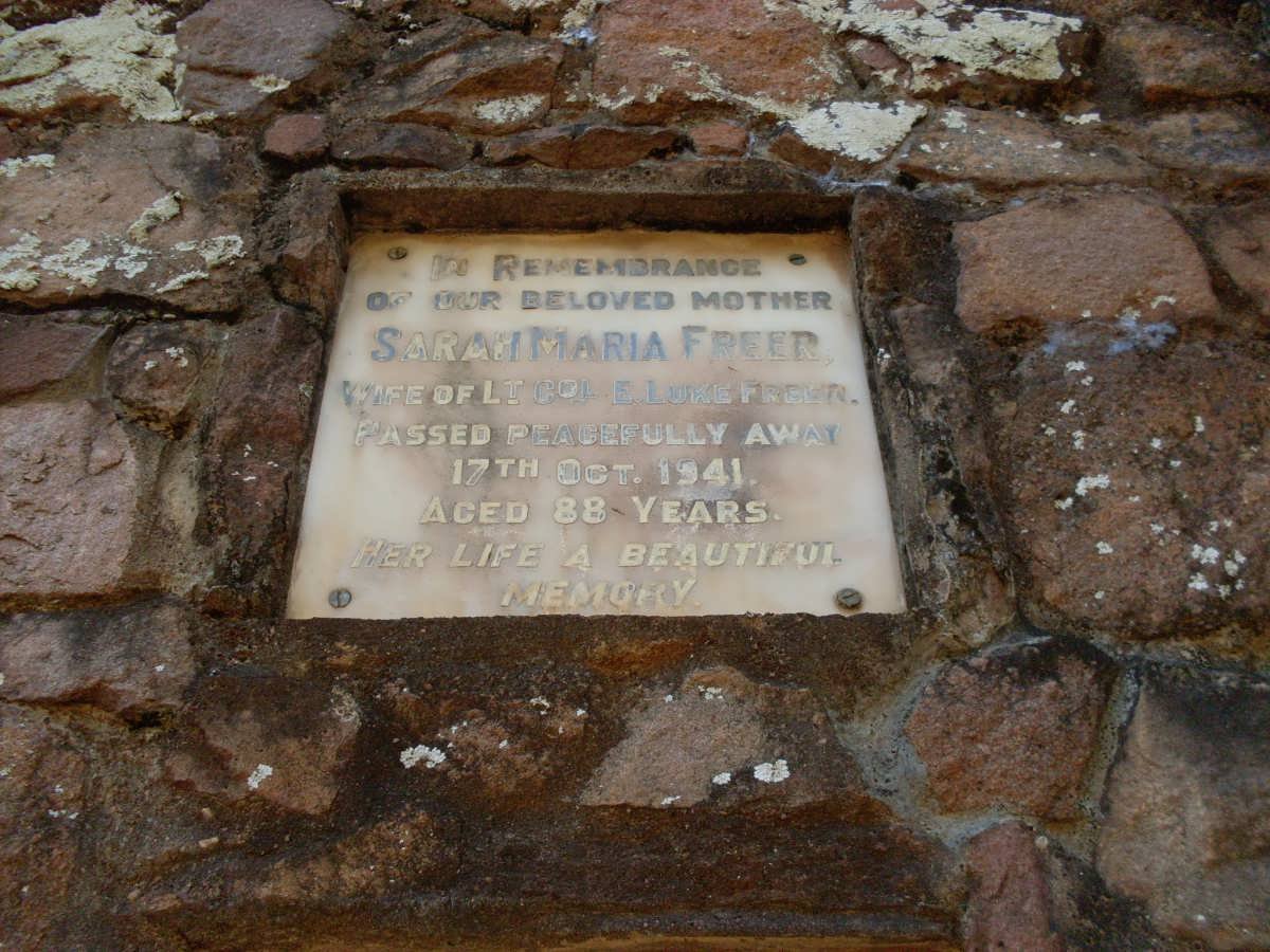 FREER Sarah Maria -1941