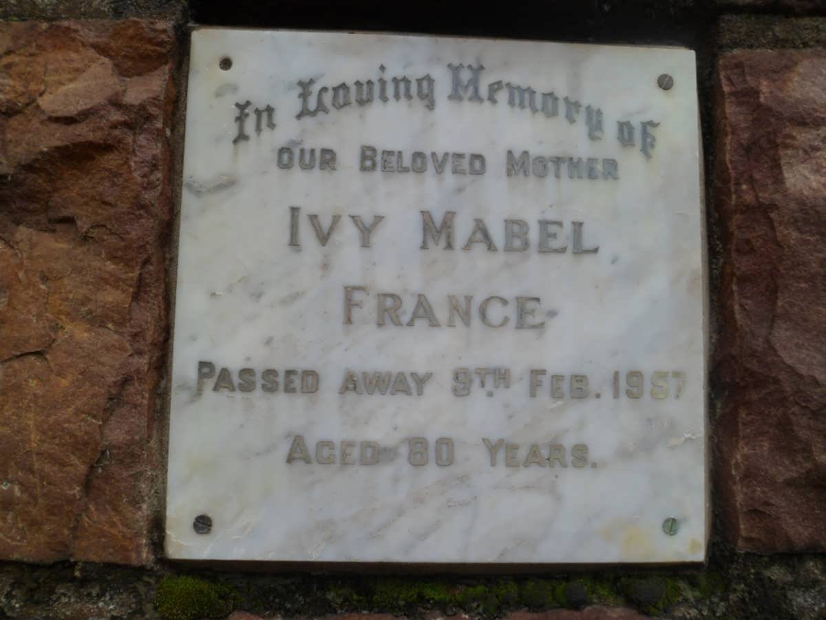 FRANCE Ivy Mabel -1957