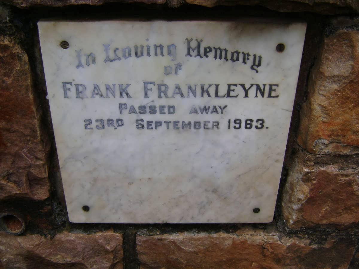 FRANKLEYNE Frank -1963