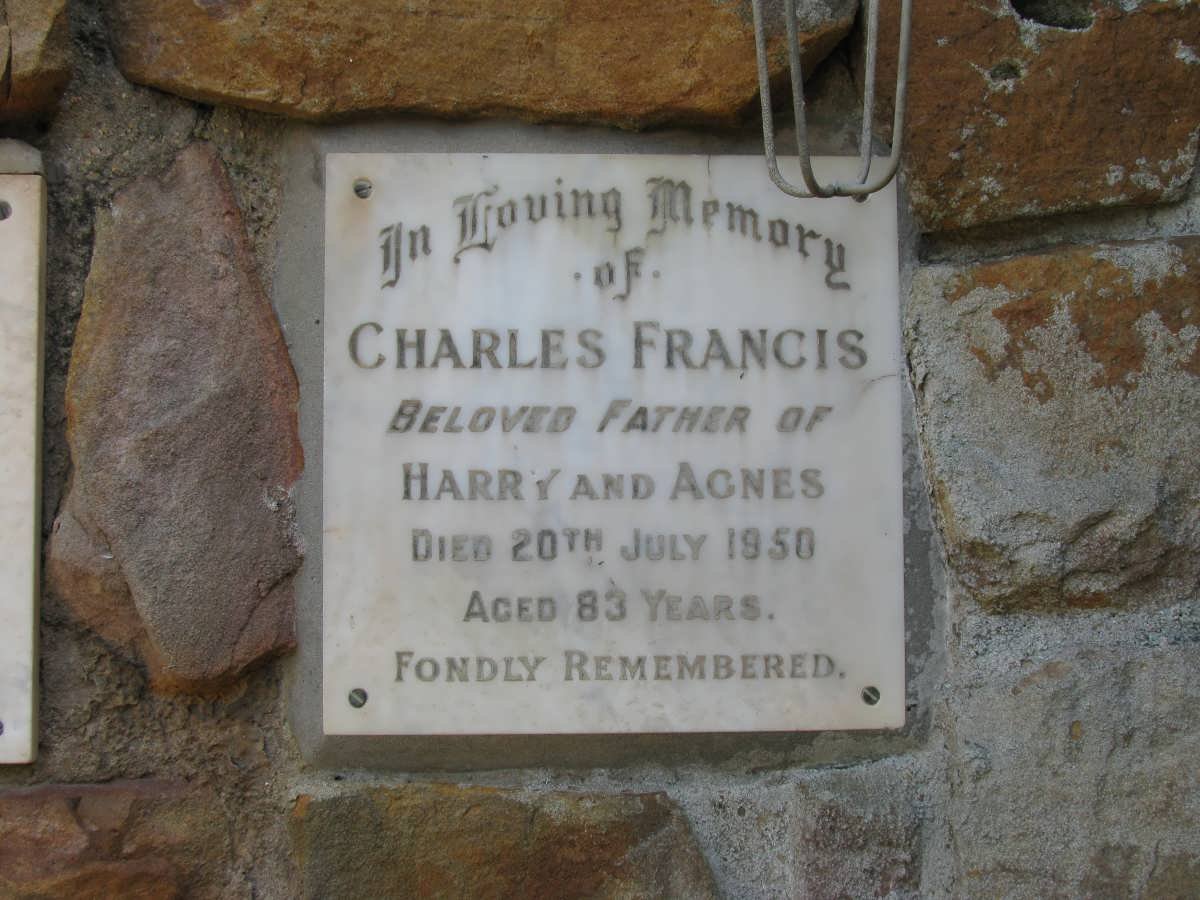 FRANCIS Charles -1950
