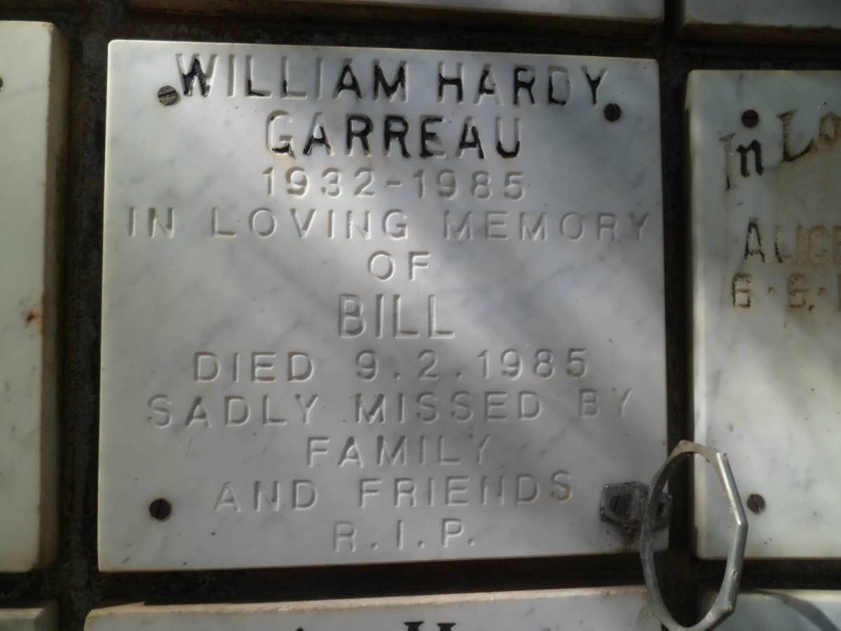 GARREAU William Hardy 1932-1985