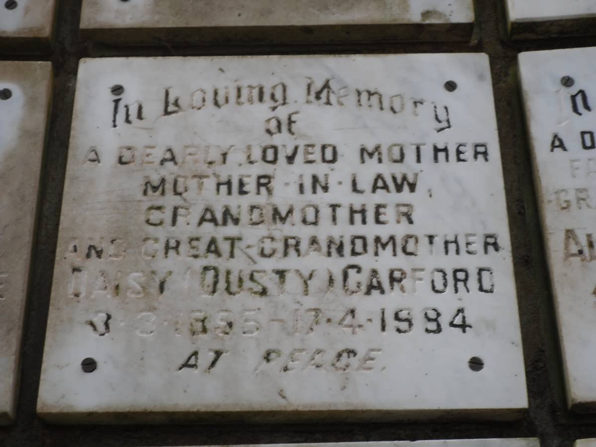 GARFORD Daisy 1955-1984