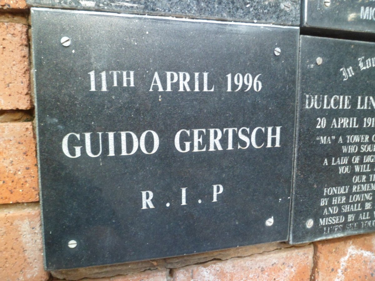GERTSCH Guido -1996