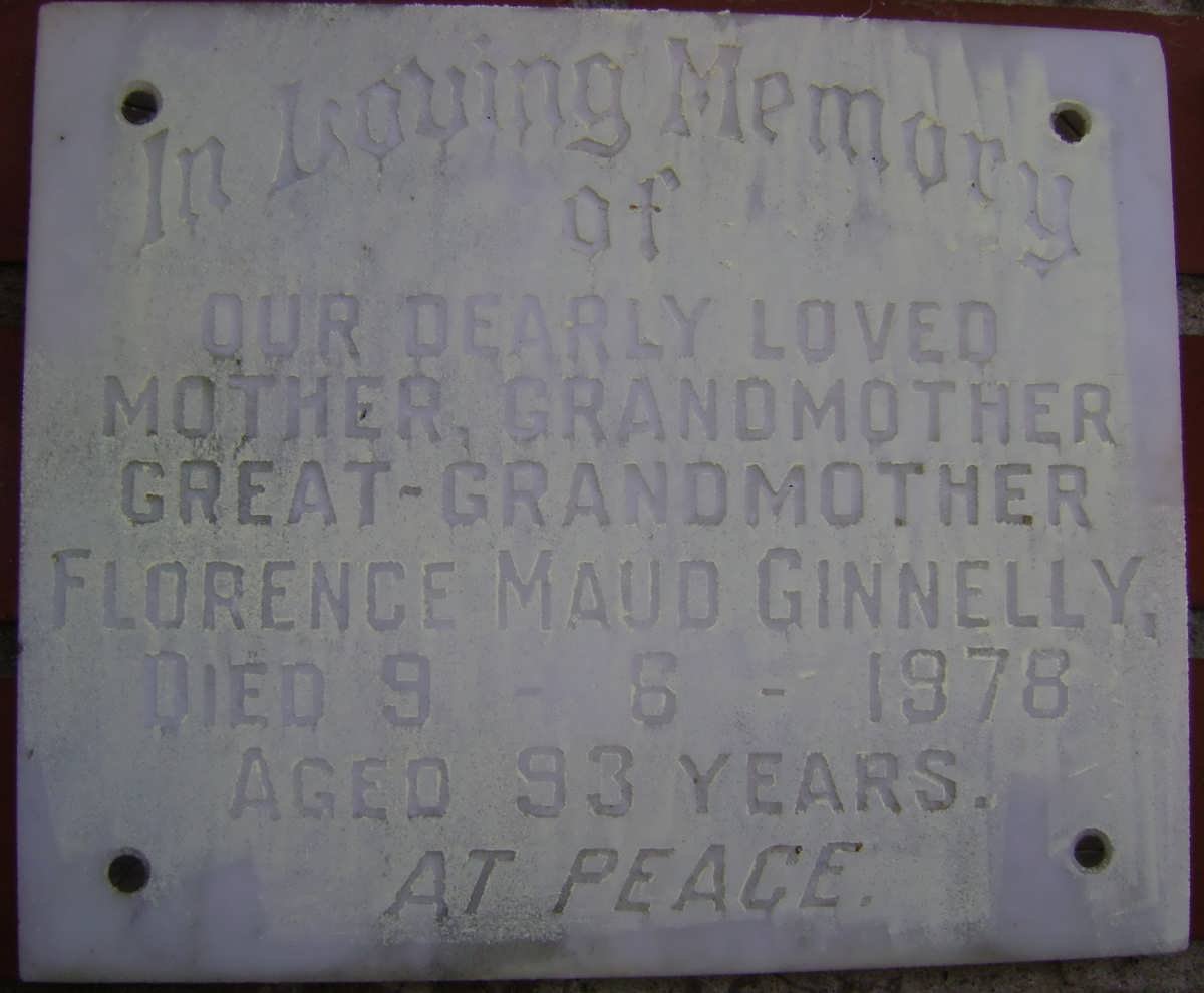 GINNELLY Florence Maud -1978