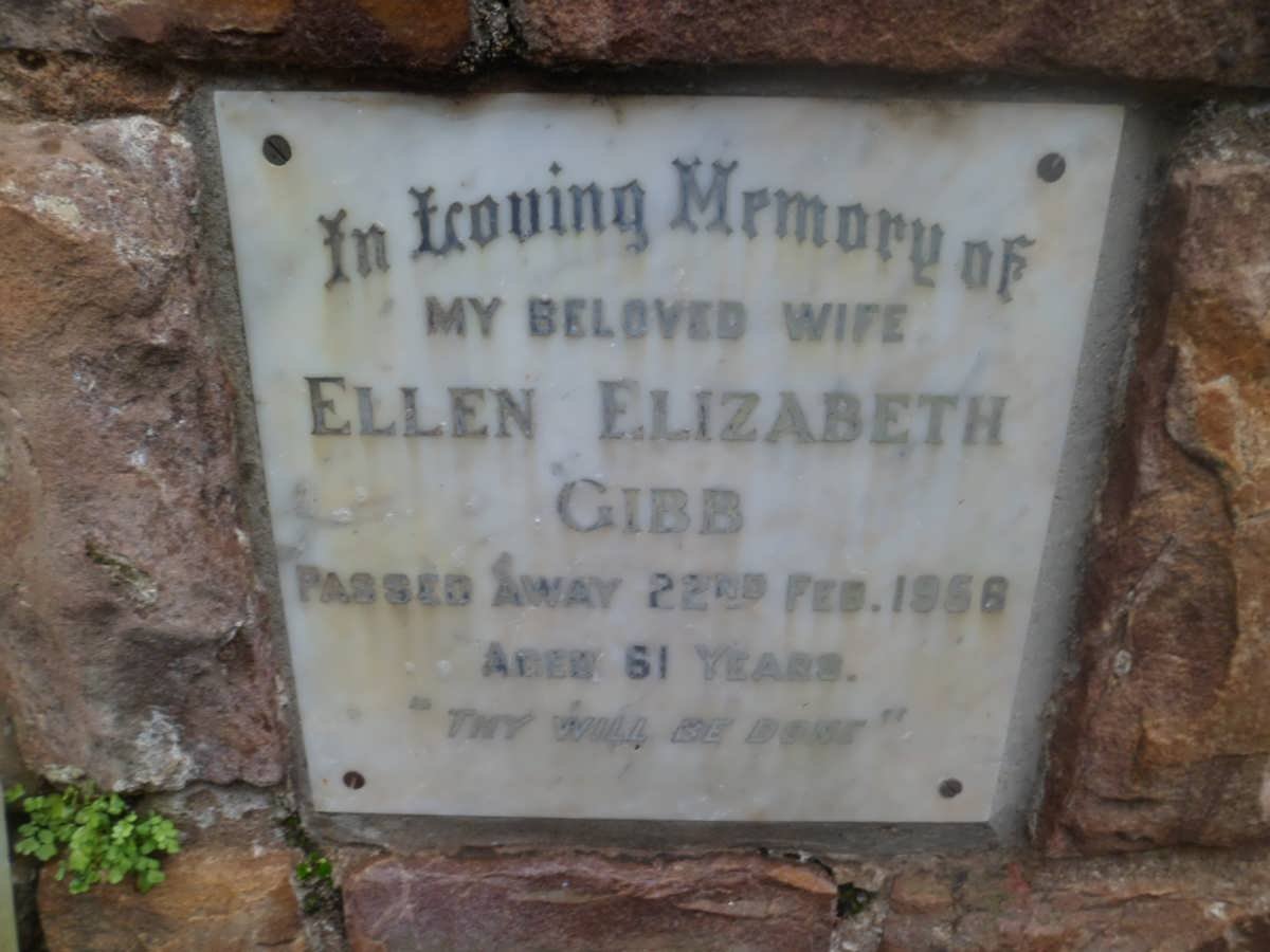 GIBB Ellen Elizabeth -1958