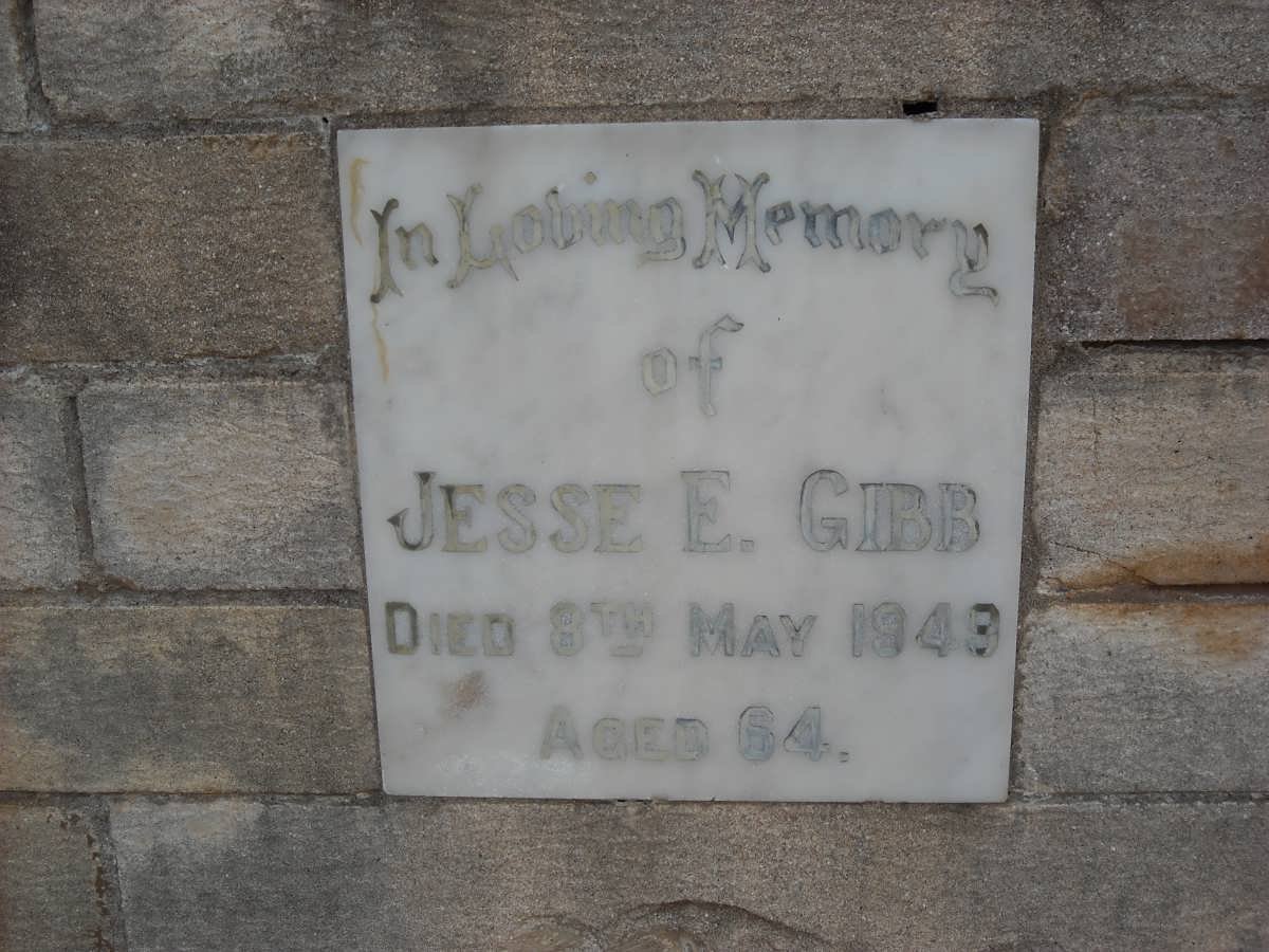 GIBB Jesse E. -1949
