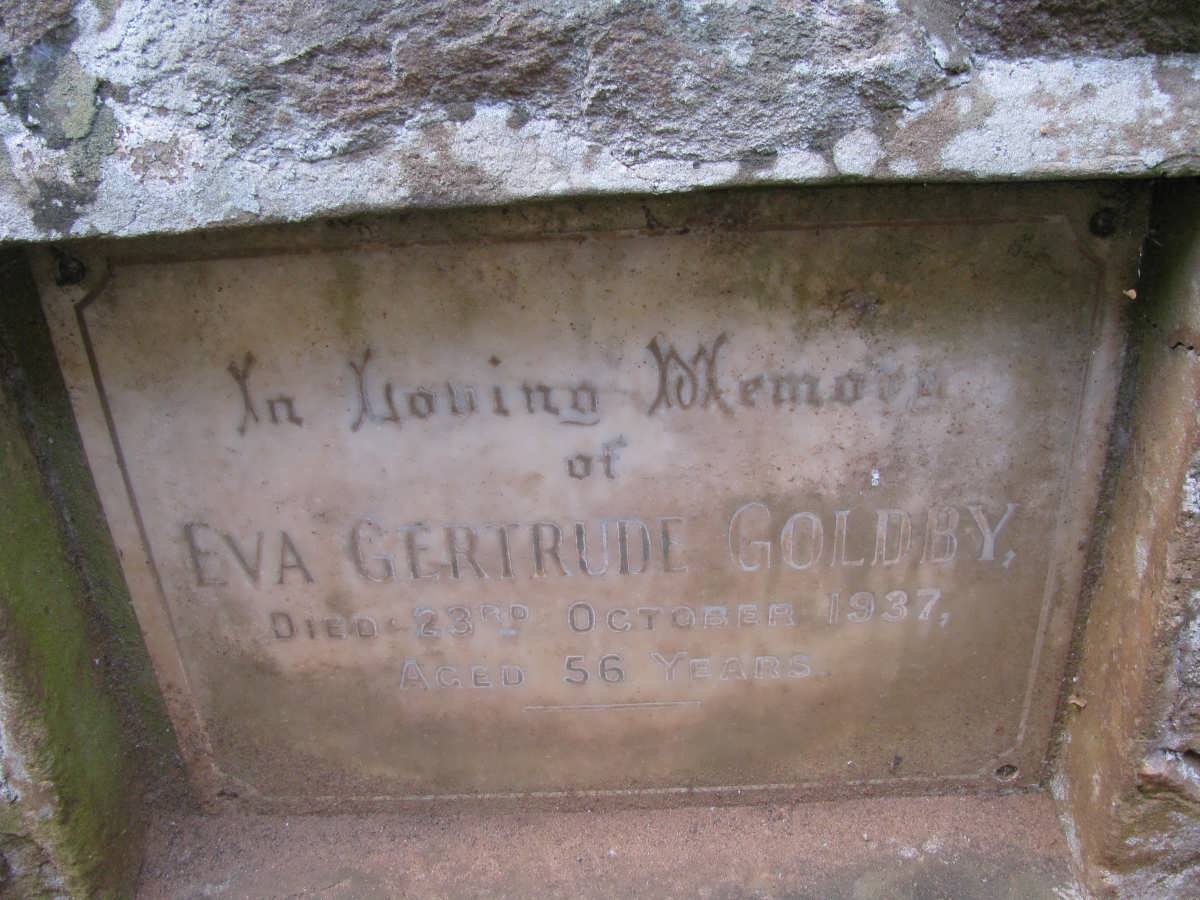 GOLDBY Eva Gertrude -1937