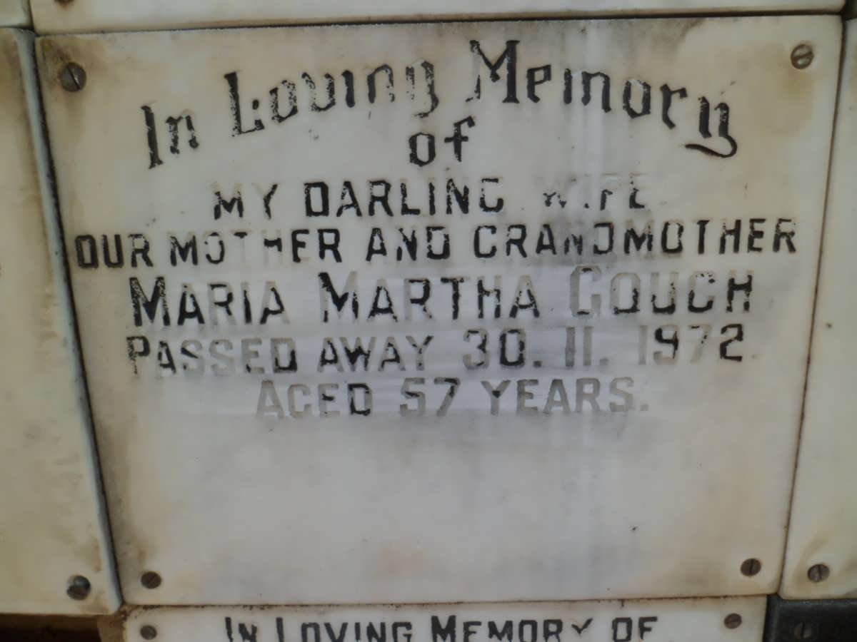 GOUCH Maria Martha -1972