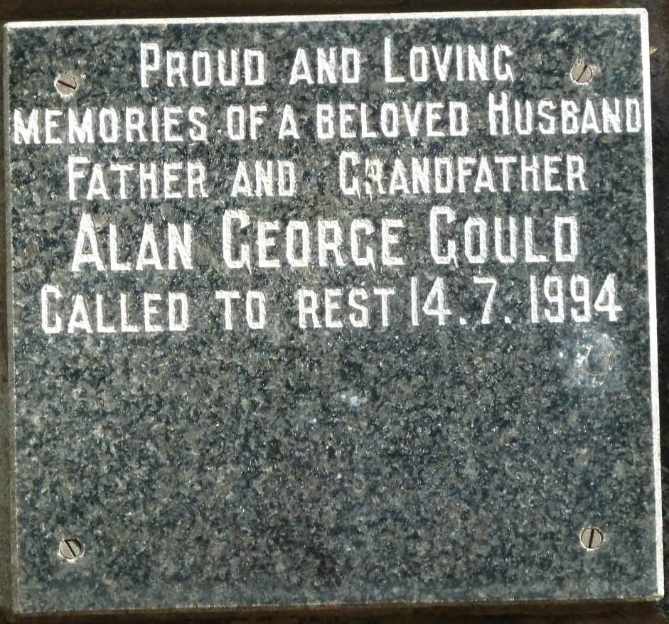 GOULD Alan George -1994