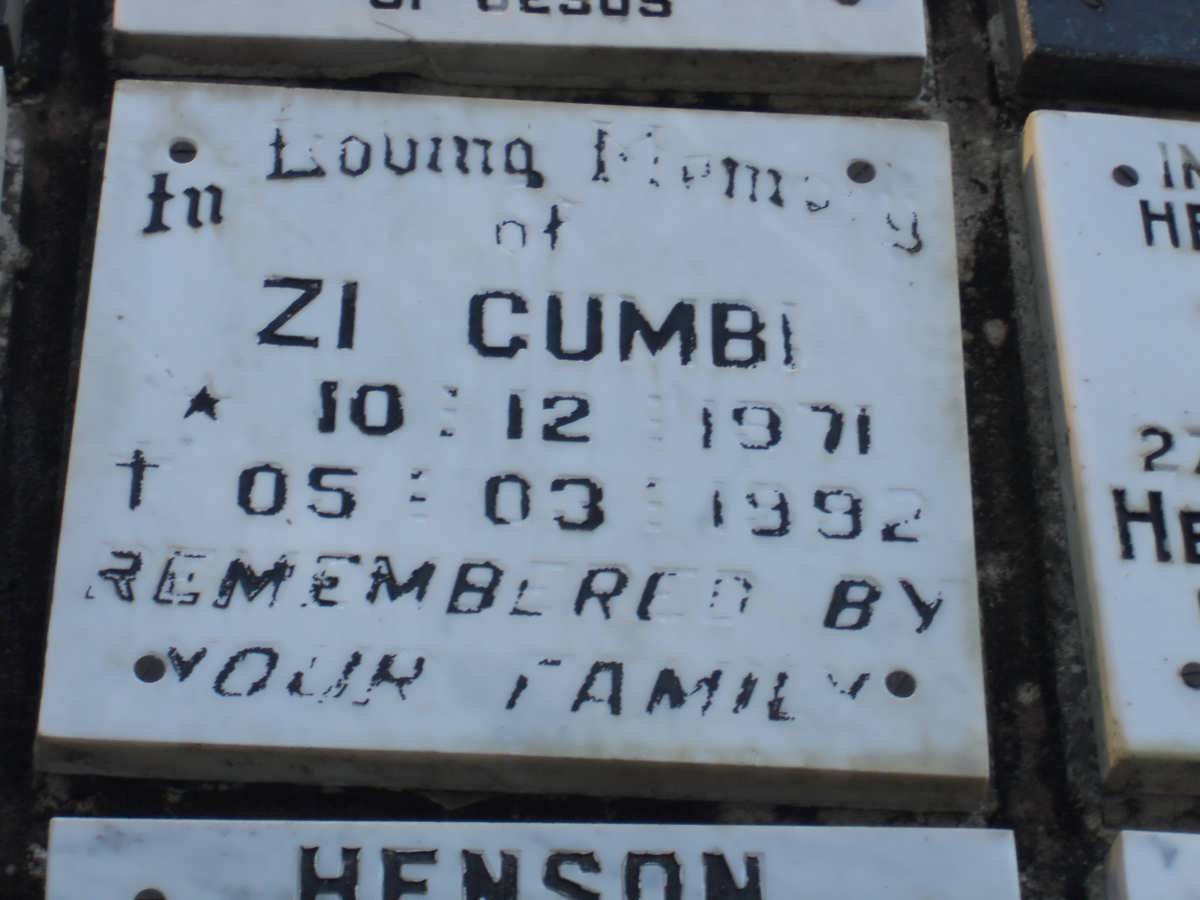 GUMBI Zi 1971-1992
