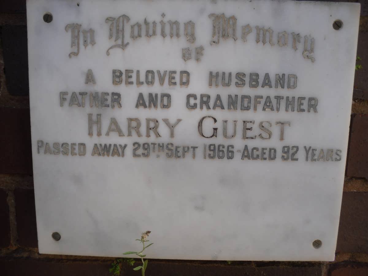 GUEST Harry -1966