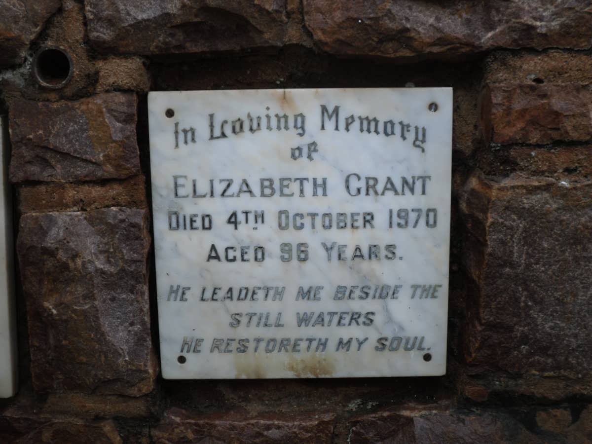 GRANT Elizabeth -1970