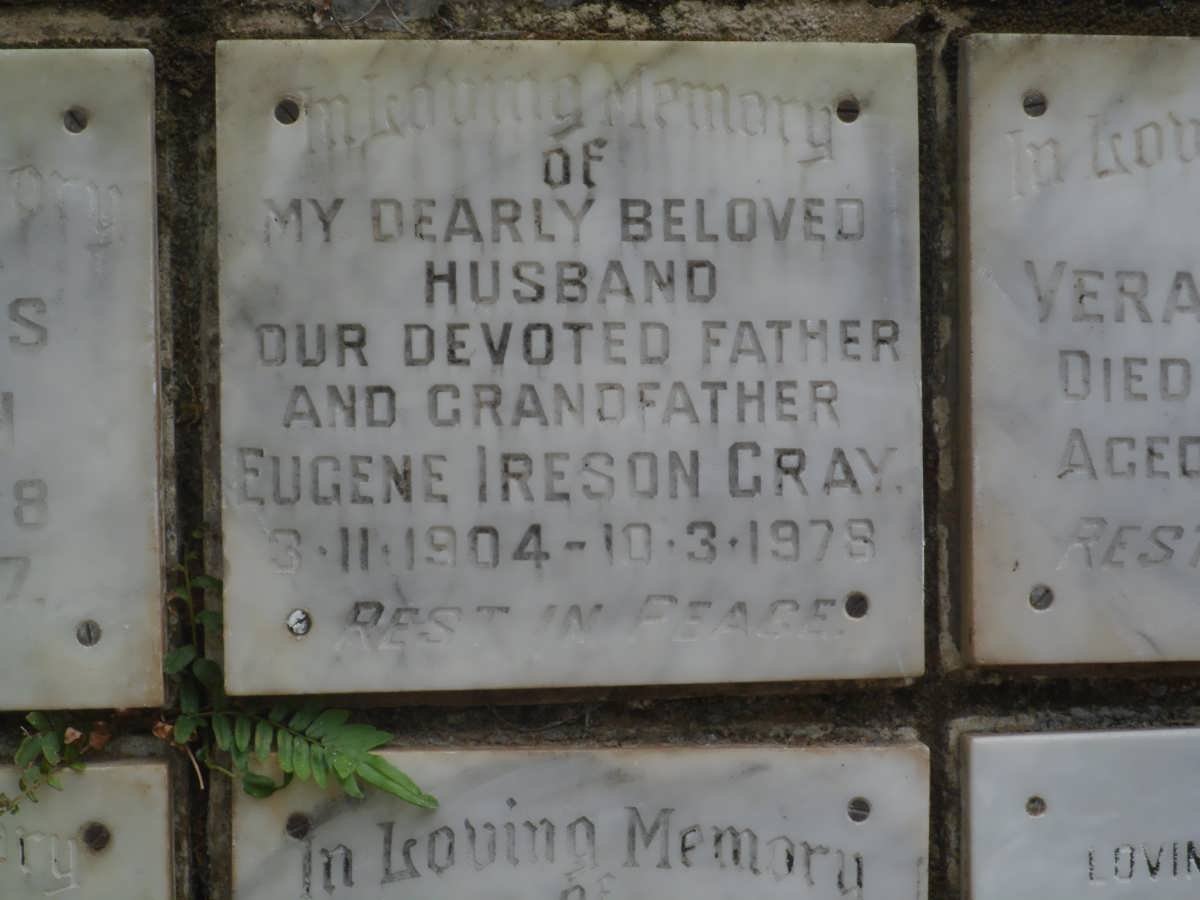 GRAY Eugene Ireson 1904-1978