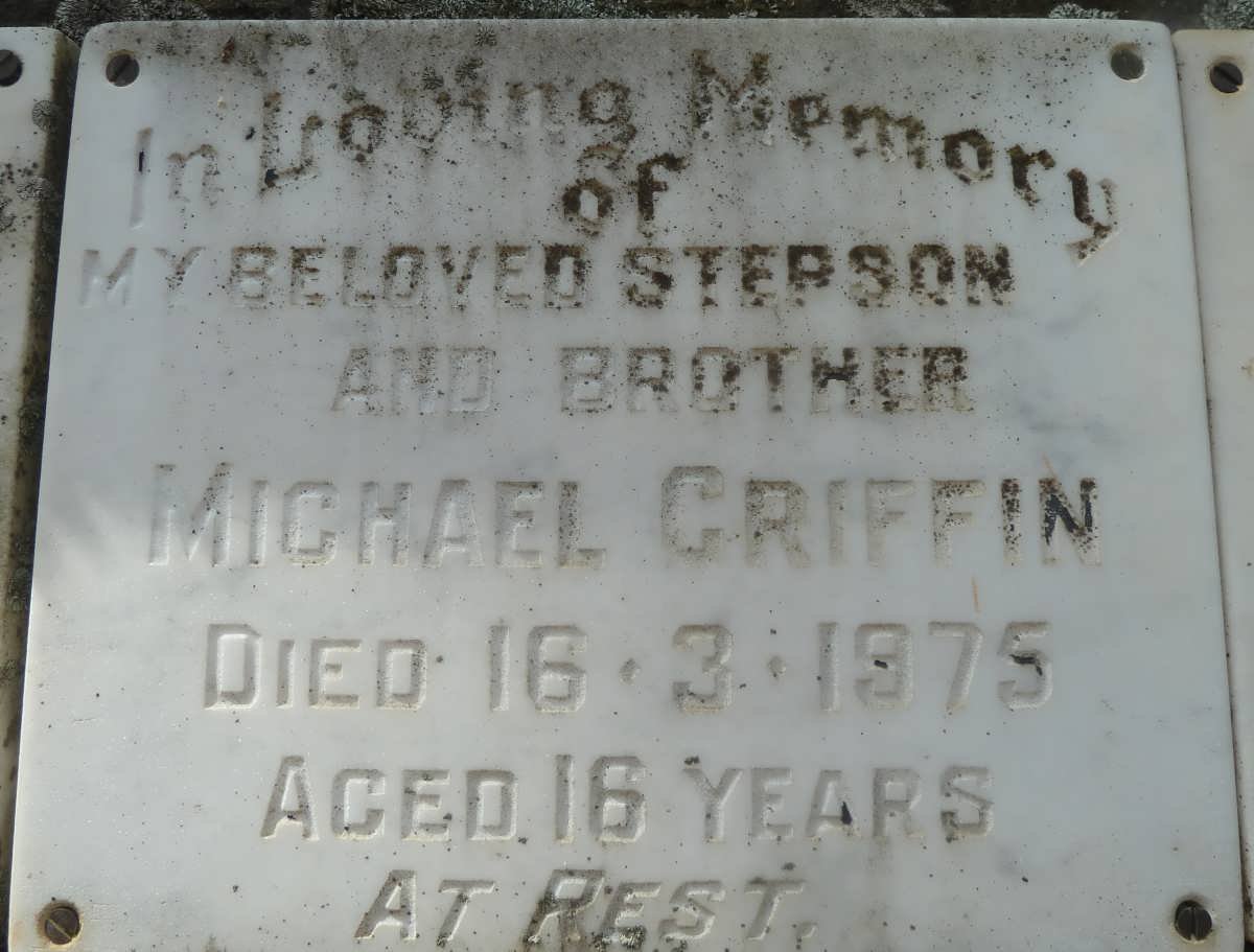 GRIFFIN Michael -1975