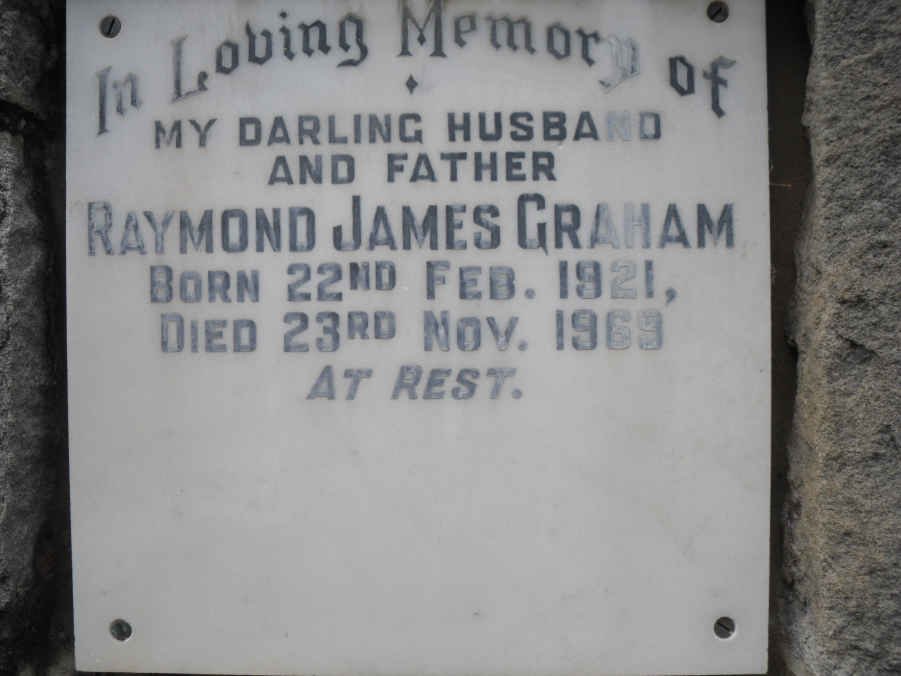 GRAHAM Raymond James 1921-1969