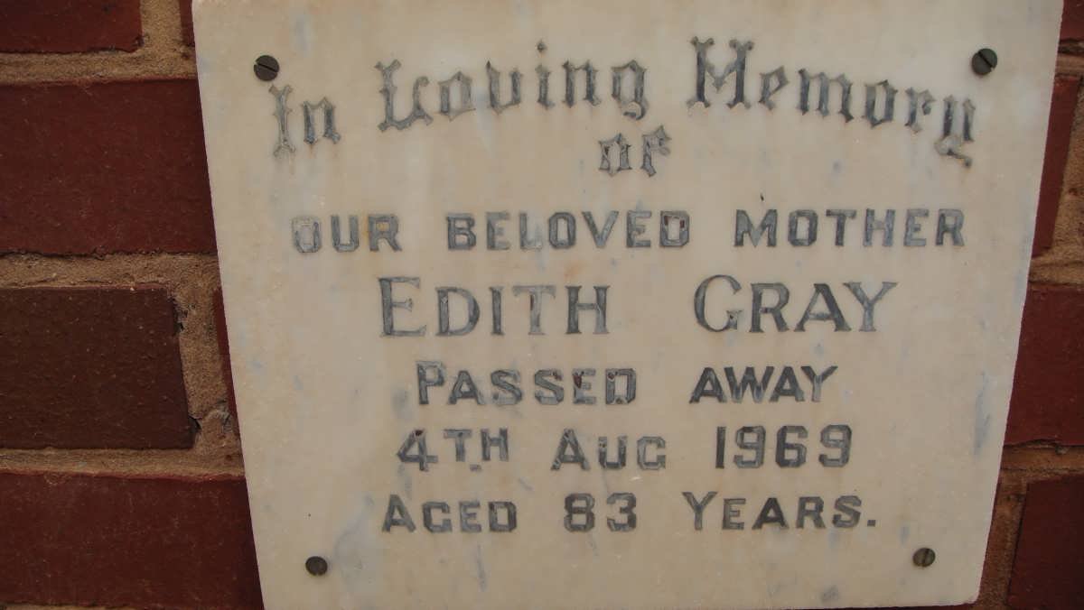 GRAY Edith -1969